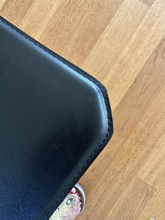 Image 1 of 6 black Fasem S91 dining chairs