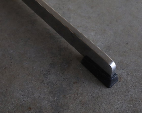 Image 1 of Vintage white round dining table 120 cm