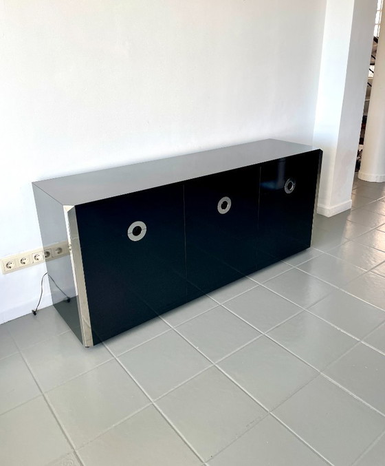 Image 1 of Credenza Alveo di Willy Rizzo per Mario Sabot, anni '70