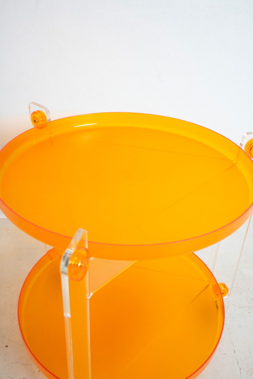 Drink trolley by Luigi Massoni for Guzzini 
