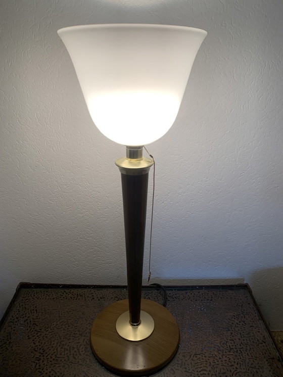 Image 1 of Art Deco Tischlampe von Mazda