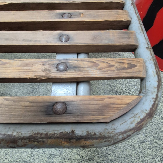 Chariot d'usine vintage – Tables basses, Metal, Rubber (photo 7 of 12)