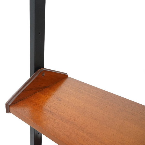 Image 1 of Bookcase with metal uprights, 1950s