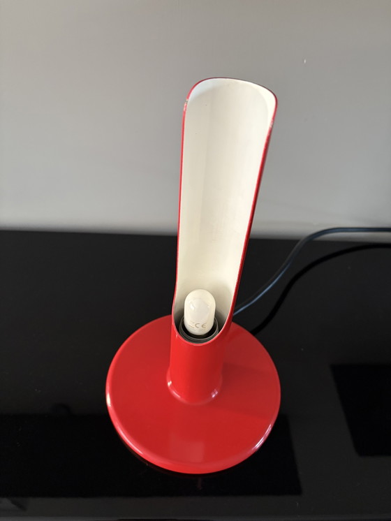 Image 1 of M design Germany Red Prix Tischleuchte von Ingo Maurer für M Design