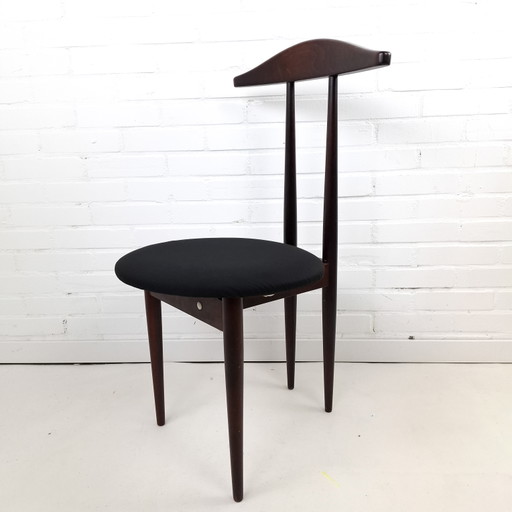 Silla Dressboy vintage de los años 60, estilo moderno de mediados de siglo. – eetkamerstoelen, Textile, Wood