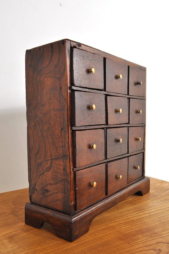 Image 1 of Oak chest of drawers 18th century