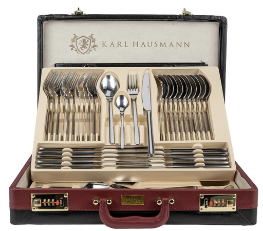 72 Piece Cutlery Set, Stainless Steel, With Case