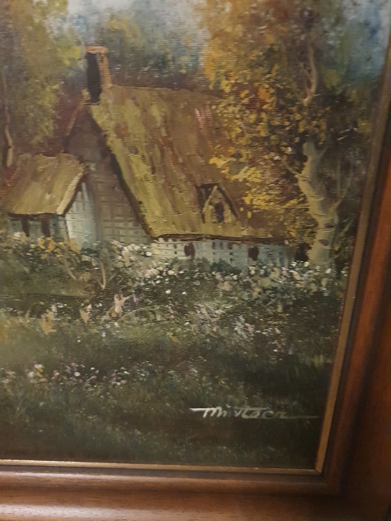 Image 1 of Schilderij van M visser