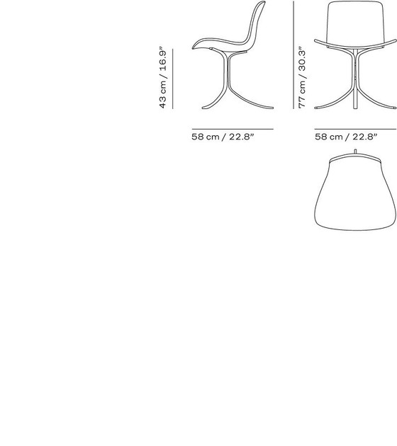 Image 1 of Chaises vintage PK9 PK 9 Poul Kjærholm Kjaerholm de EKC 8 pièces