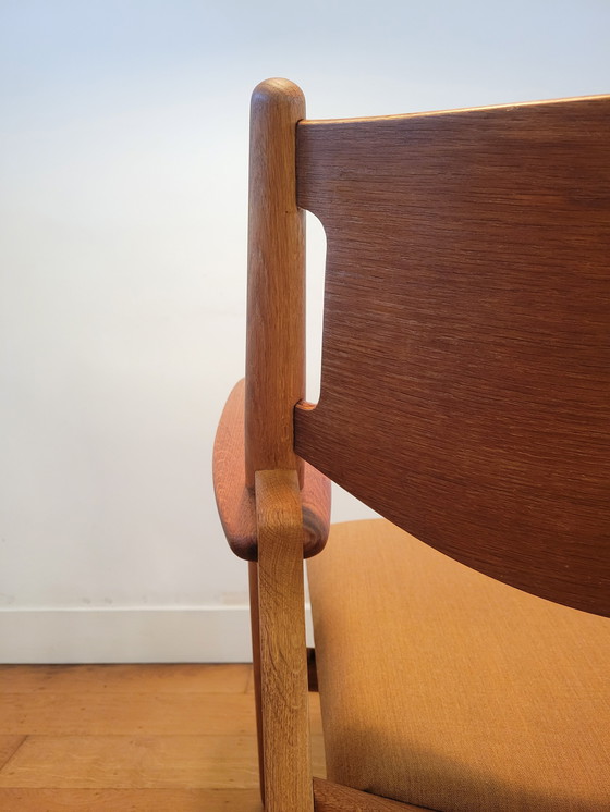 Image 1 of Vintage Ch28 Sawhorse Stoel Van Hans J. Wegner Voor Carl Hansen