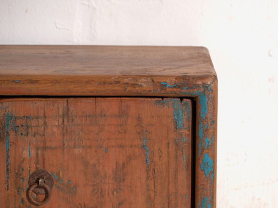 Mobile basso antico in legno di olmo – Cina, circa 1900 – Credenze con vetrina, Rustic (photo 36 of 40)