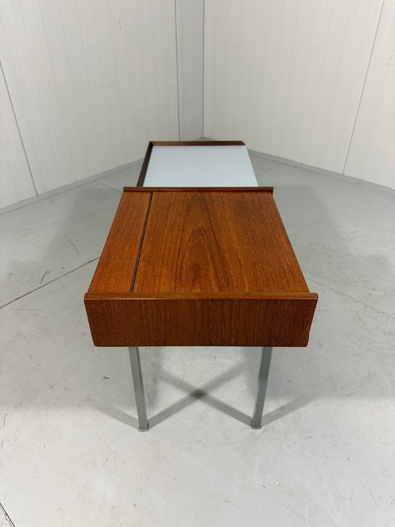 Image 1 of Banc téléphonique avec espace de rangement, années 1960