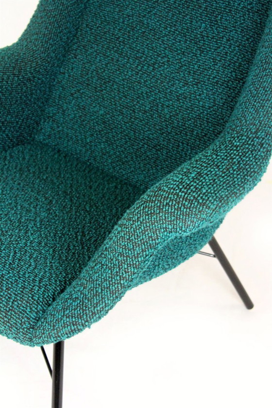 Image 1 of Wingback Lounge Chair van Miroslav Navrátil, Tsjecho-Slowakije, jaren 60