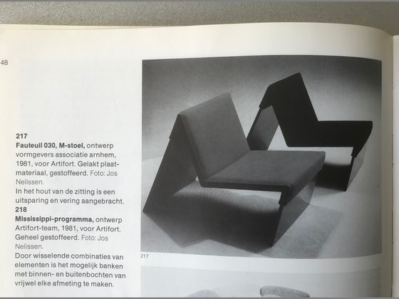 Image 1 of Artifort SZ10 “M-chair” di Hans Ebbing, Ton Haas e Paul Schudel