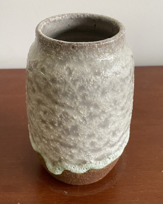 Image 1 of Poterie Het Steenuiltje Rijswijk - Vase à glaçure étincelante vintage