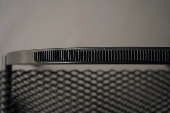 Image 1 of Sedie modello R401 in rete espansa di Shiro Kuramata per Pastoe, 1982, set da 2