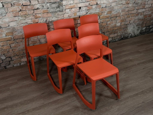 Vitra Tip Ton | Set of 6 | Orange