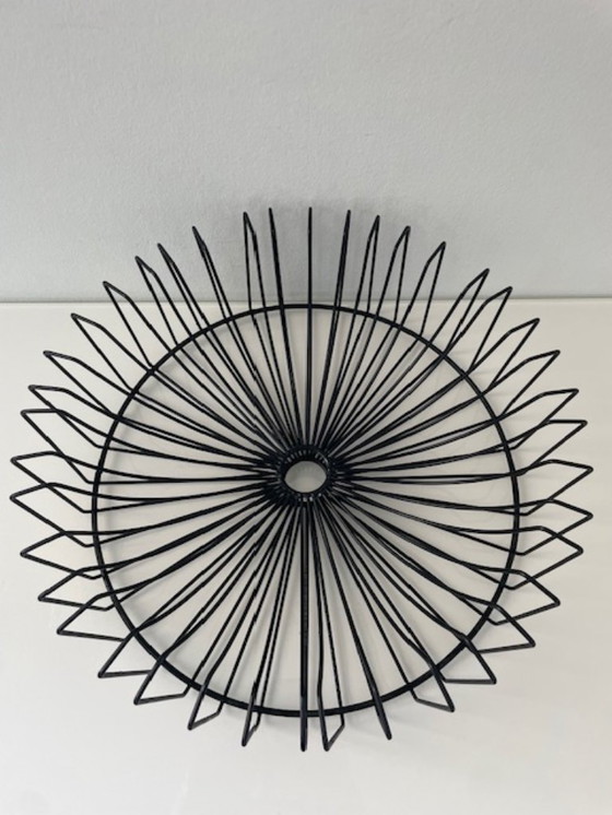 Image 1 of Frutero moderno de metal negro Ø34 cm
