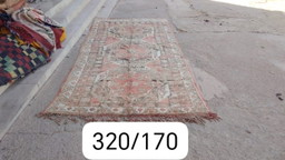 Handgeknoopt Berber kleed wol 320x170cm