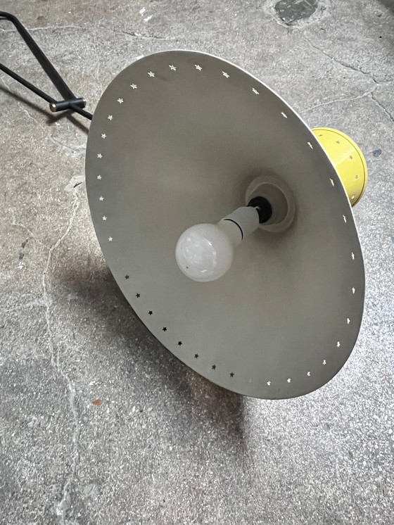 Image 1 of Lampada da parete vintage Diabolo, René Mathieu, Maison Lunel, anni '50