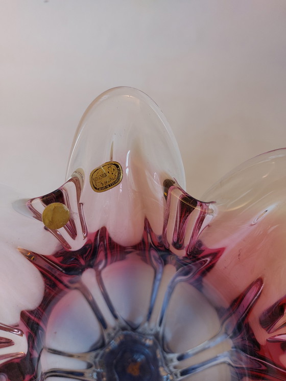 Image 1 of Jarrón de cristal Bohemia