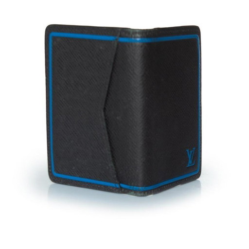 Louis Vuitton, Taiga organizer in black and blue