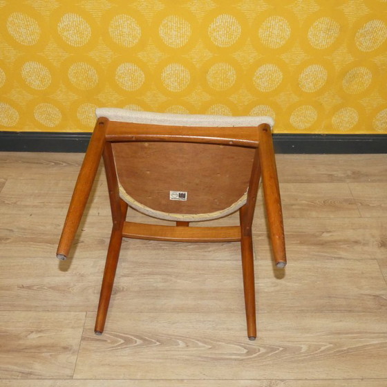 Image 1 of Set von 4 Teak Stühlen "Juliane" dining chairs Johannes Andersen, Uldum Møbelfabrik danish design denmark mid century retro 