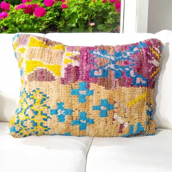 Image 1 of Vintage Berber cushion set, Moroccan cushion