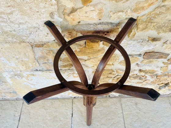 Image 1 of Porte-manteau sur pied de style moderne du milieu du siècle, par Baumann, années 1960