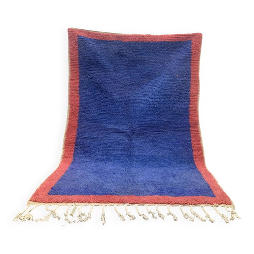Moroccan rug made of natural wool, handmade, 3x2 m.