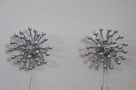 Image 1 of Wall or Table Lamps Pistillo Model by Studio Tetrarch for Valenti, 1970s, Set of 2