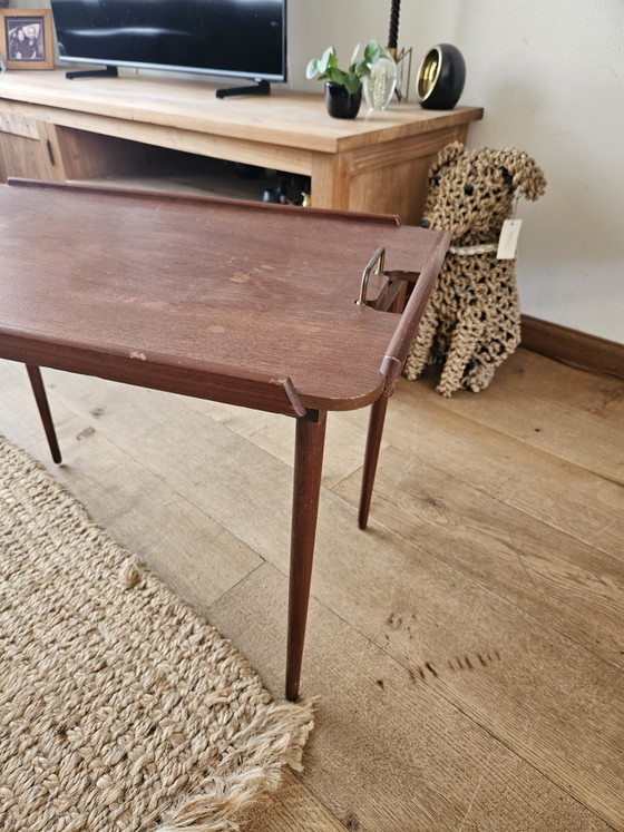 Image 1 of Originele Vintage Tixi Tray Table - Bendt Winge voor Aase Dreieri, Ganddal (Noorwegen)
