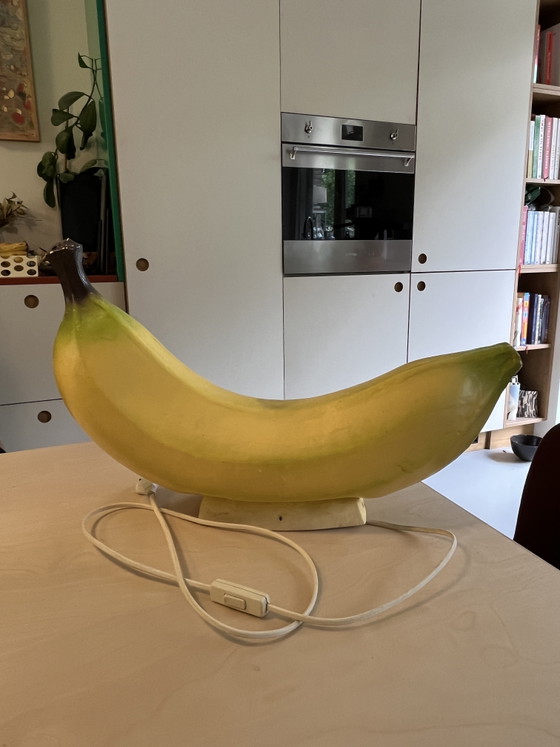 Image 1 of Lampada da collezione Heico in stile postmoderno a forma di banana.