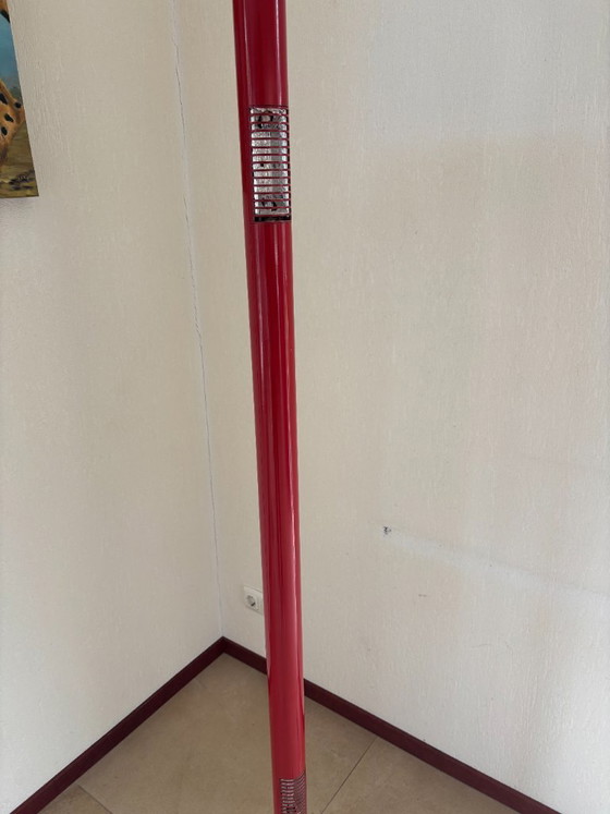 Image 1 of Red Artemide Ilio Floor Lamp - Design by Ernesto Gismondi