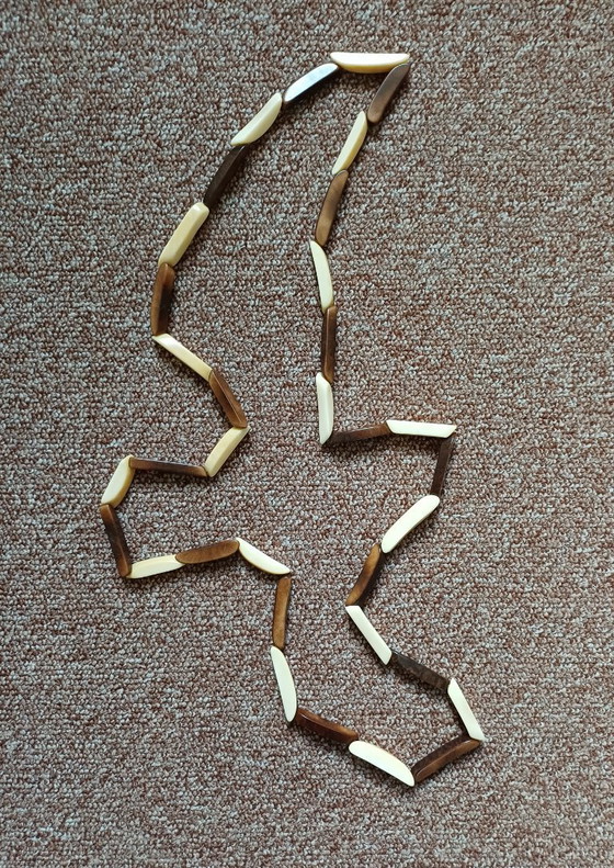 Image 1 of Trois bijoux en noix de Tagua (Colombie)