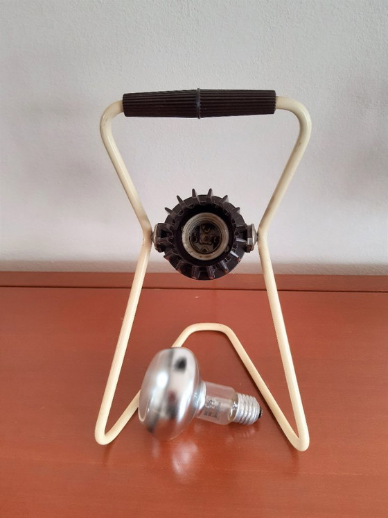 Image 1 of Lampada Philips infraphil (design olandese) lampada vintage, modificata!