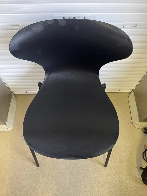 Silla de visita negra