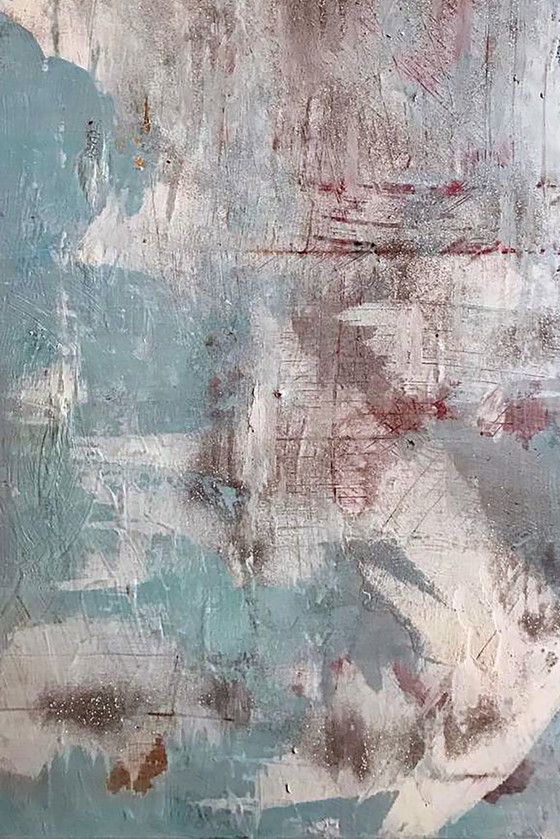 Image 1 of Original Acrylic Painting Abstract Expressionism Summer Cool