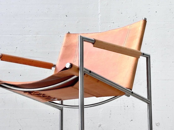 SZ02 fauteuil van Martin Visser voor 't Spectrum, Nederland, jaren 60 – Leather (photo 13 of 15)