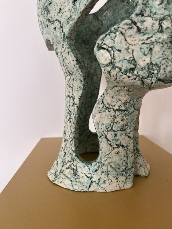 Scultura in ceramica - Testa - Opera di Saskia Dijkgraaf – Sculture (photo 6 of 7)