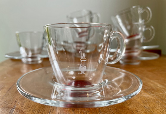 Image 1 of Vintage Bialetti cups - Set of 6 espresso cups and saucers