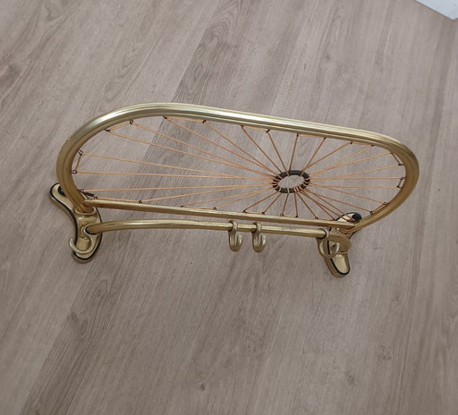 Aparte art deco string kapstok