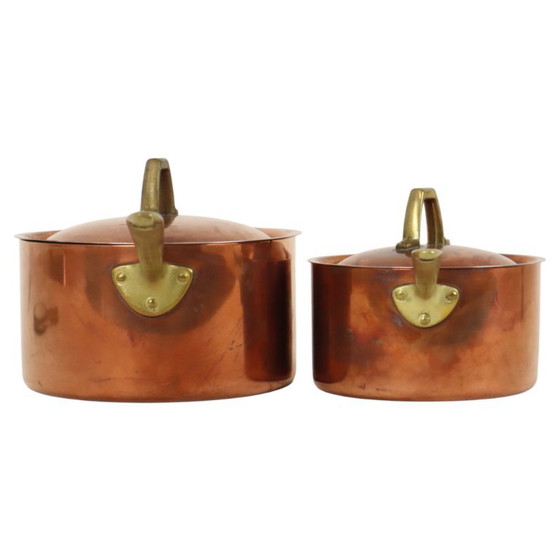 Set van 2 koperen steelpannen Paul Revere Limited Edition – Keukenaccessoires, Copper (photo 8 of 14)