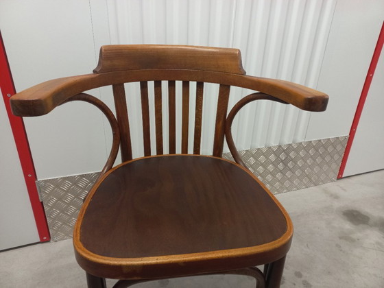 Image 1 of Thonet-style chair with armrests