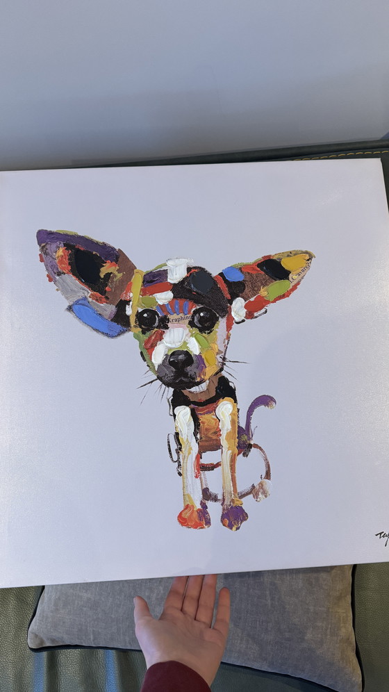 Image 1 of Hondenkunst - 50x50