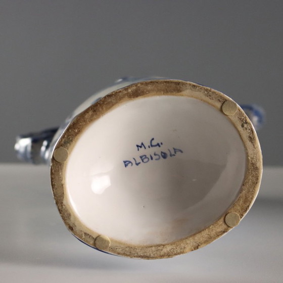 Image 1 of Drieluik van vazen ​​van Giuseppe Mazzotti, Albissola Manufactory