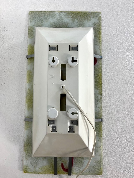 Image 1 of 2 IKEA Gylen Wandlampen Glass en metal jaren’90