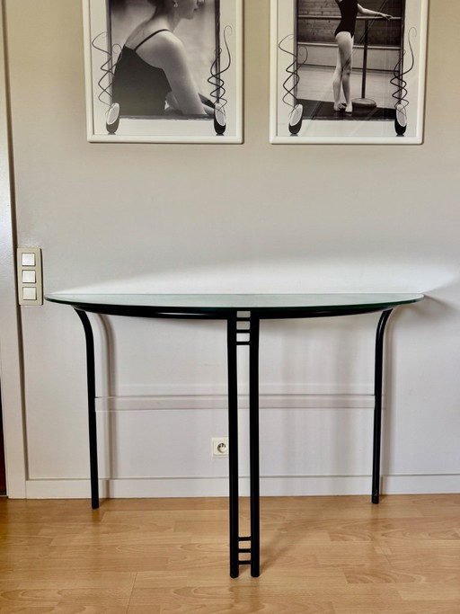 Wandtafel glas+metaal design Axel Enthoven