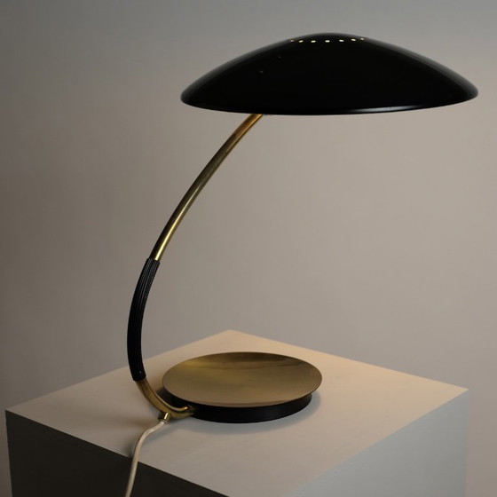 Lampe de table Christian Dell Modèle 6787 „Kaiser Idell“ pour Kaiser Leuchten, Allemagne, c. 1951 – Brass (photo 3 of 17)