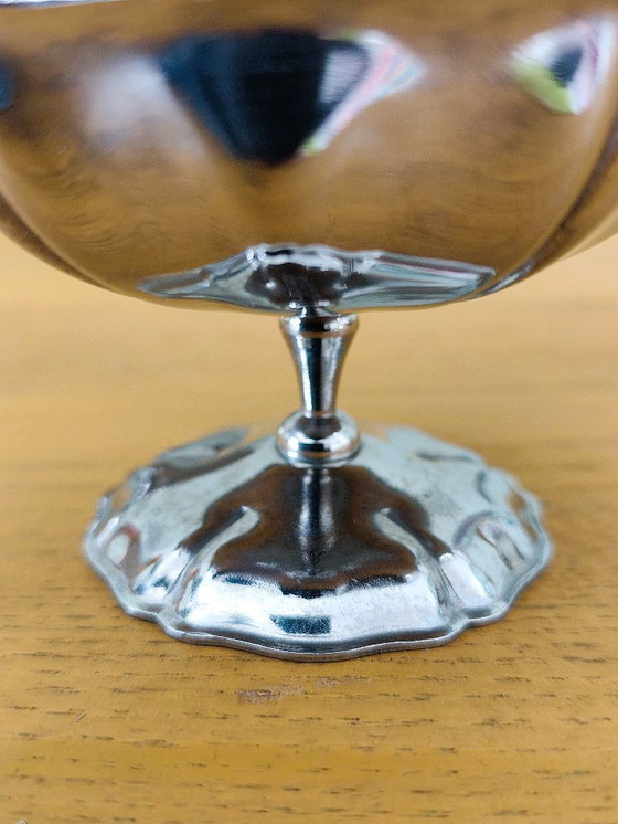 Image 1 of Juego de 6 vasos para helado de acero inoxidable